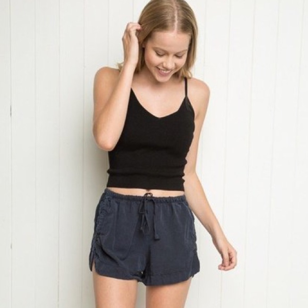 Brandy Melville Navy blue Eve Shorts